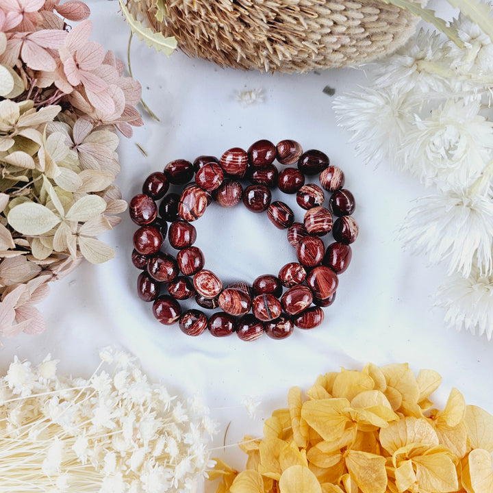 Snake Skin Jasper Bracelet - Tumbled
