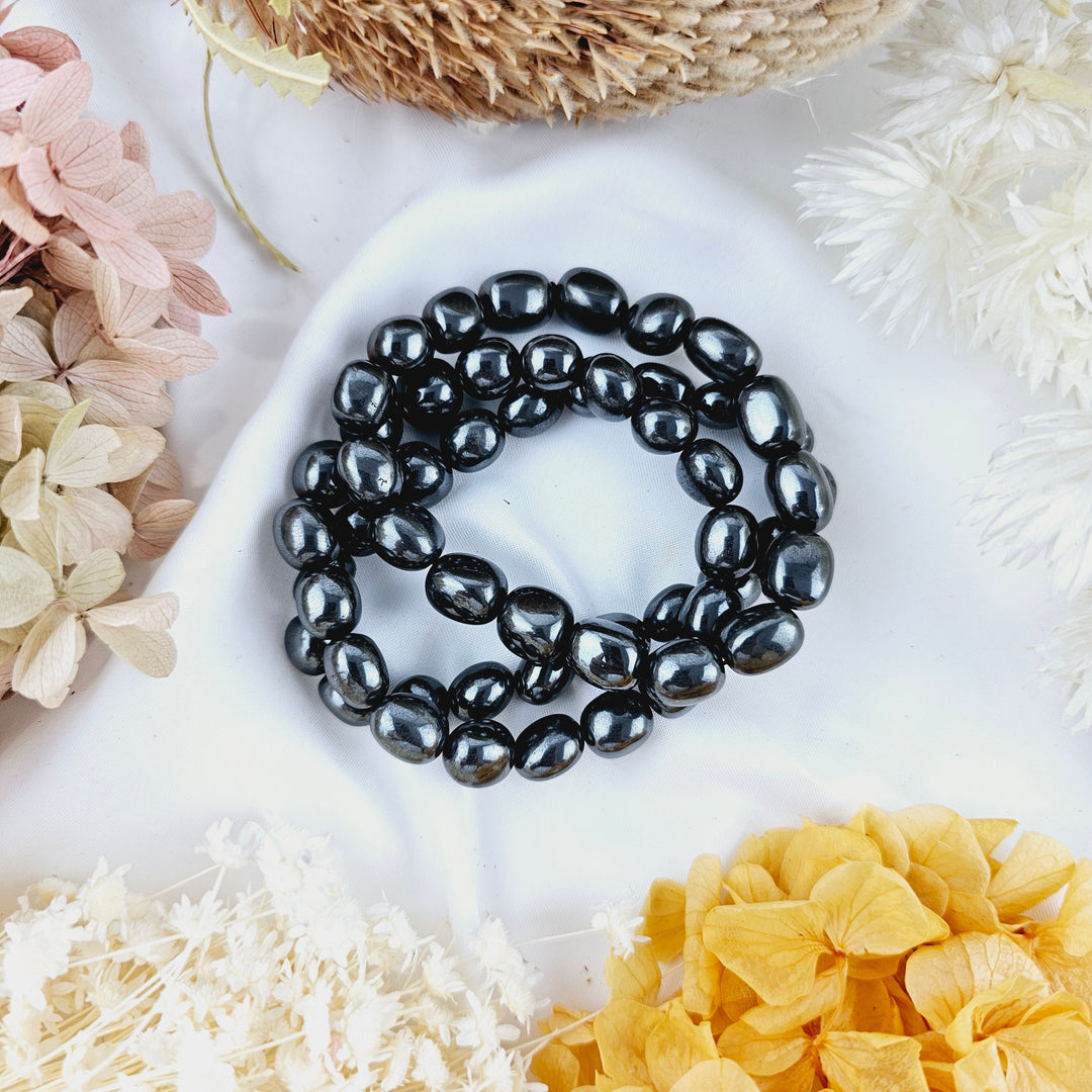 Hematite Bracelet - Tumbled