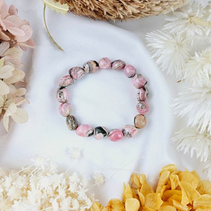 Rhodochrosite Bracelet - Tumbled