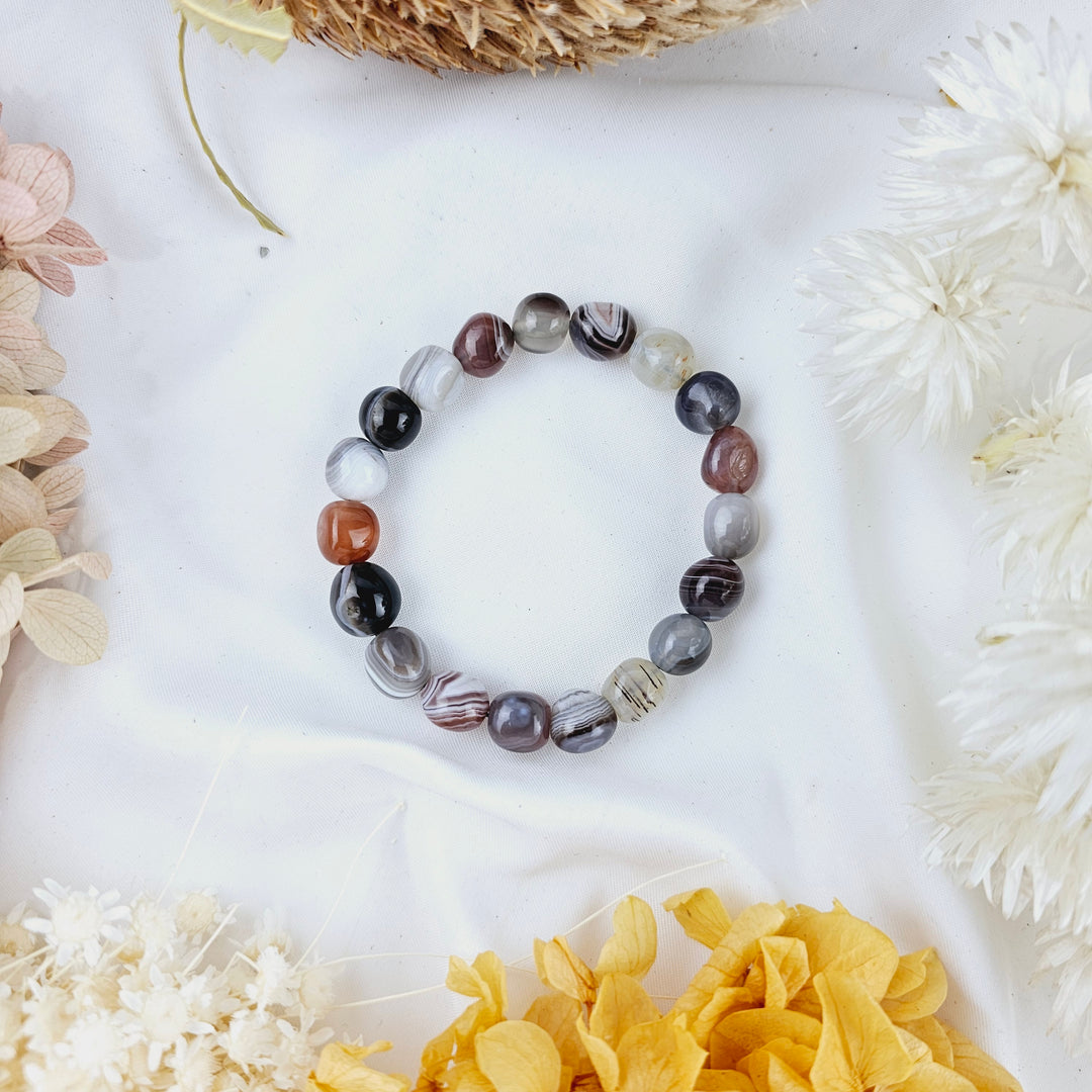 Botswana Agate Bracelet - Tumbled