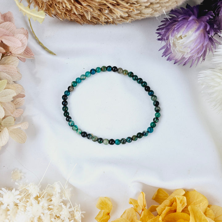 Chrysocolla Bracelet - 4mm