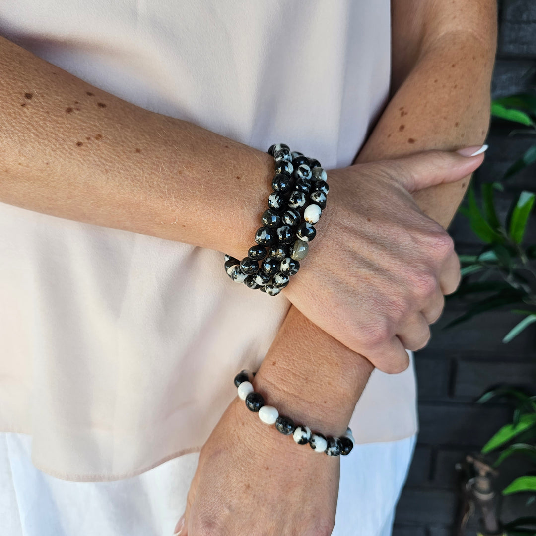 Zebra Jasper Bracelet - Tumbled