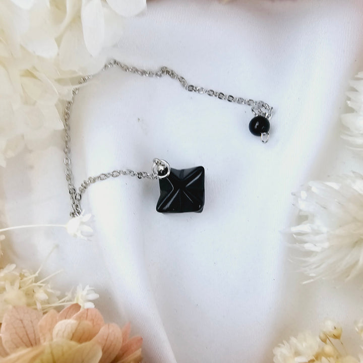 Shungite Merkaba Pendulum