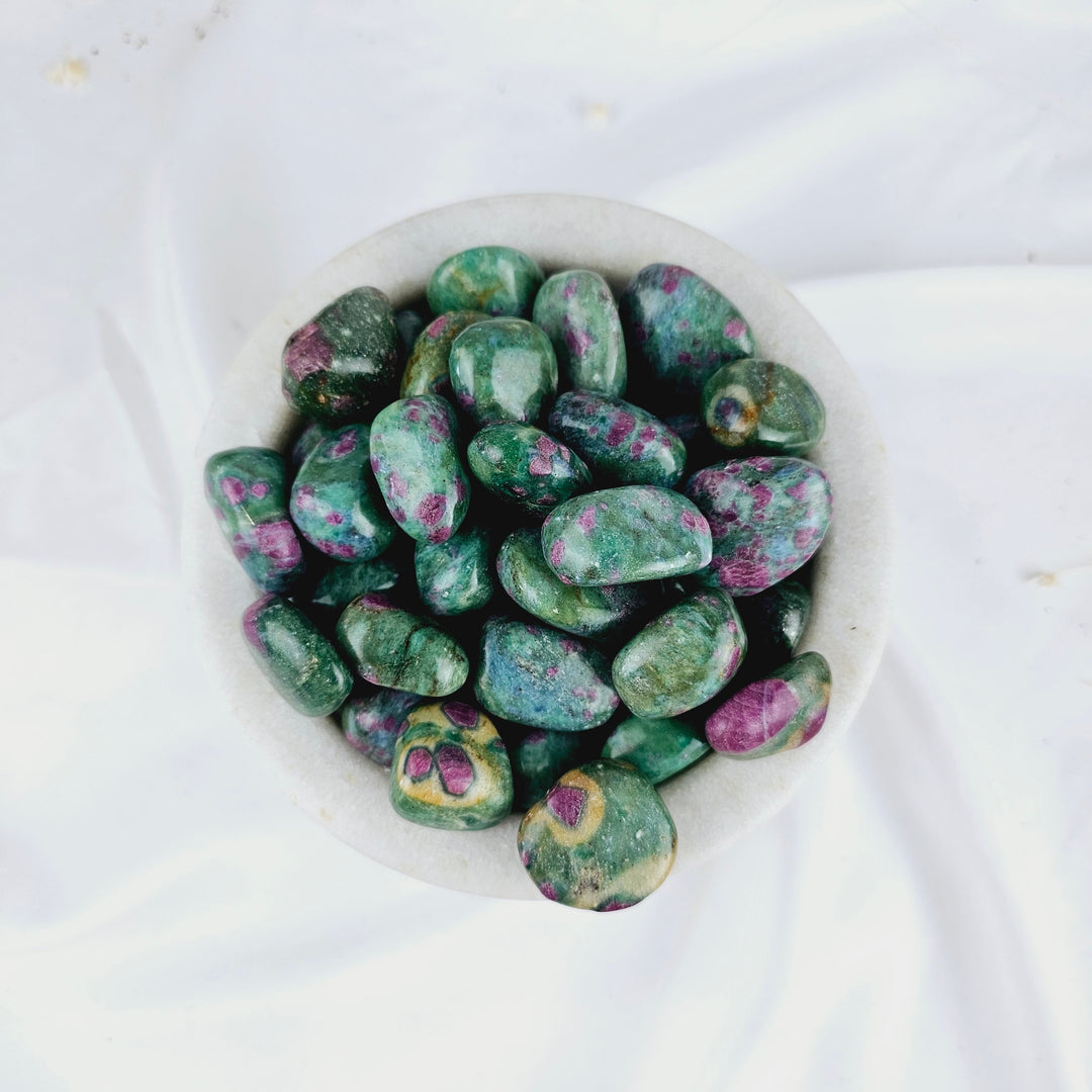 Ruby Fuchsite Tumbled Stone #2