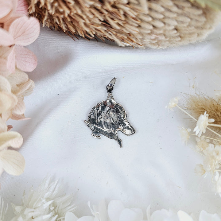 Wolf Silver Pendant