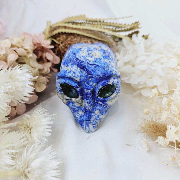 Lapis Lazuli Star Being Skull