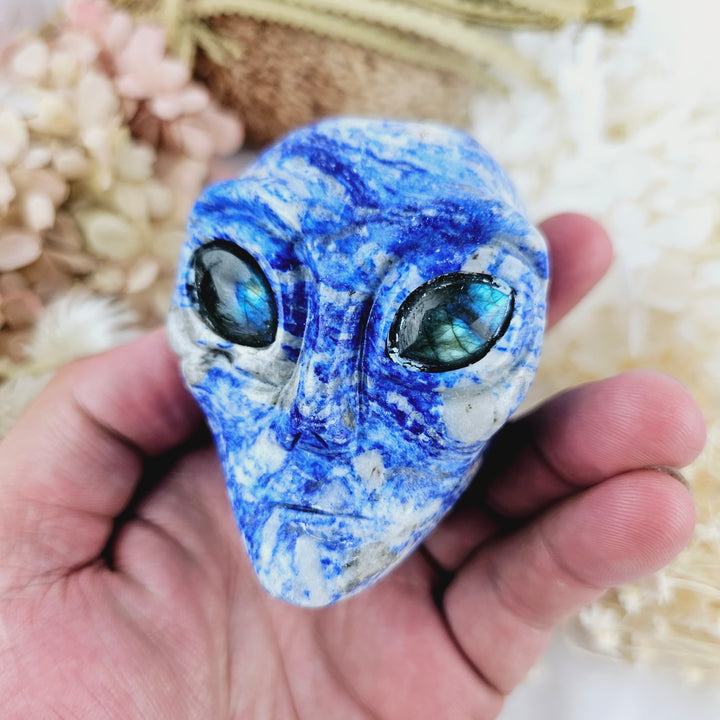 Lapis Lazuli Star Being Skull