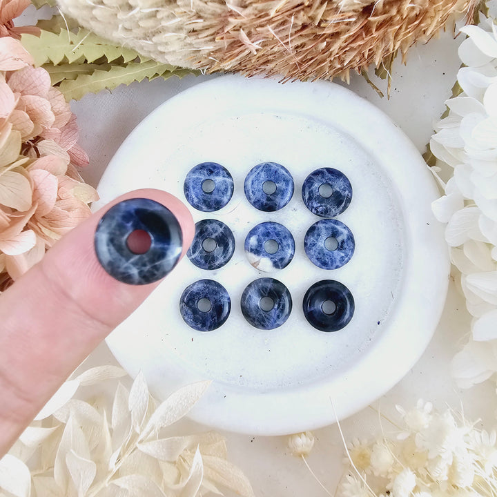 Sodalite Donut Pendant