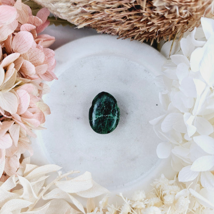 Ruby Zoisite Tumbled Pendant