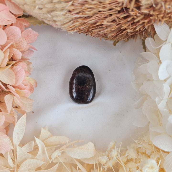 Garnet Tumbled Pendant