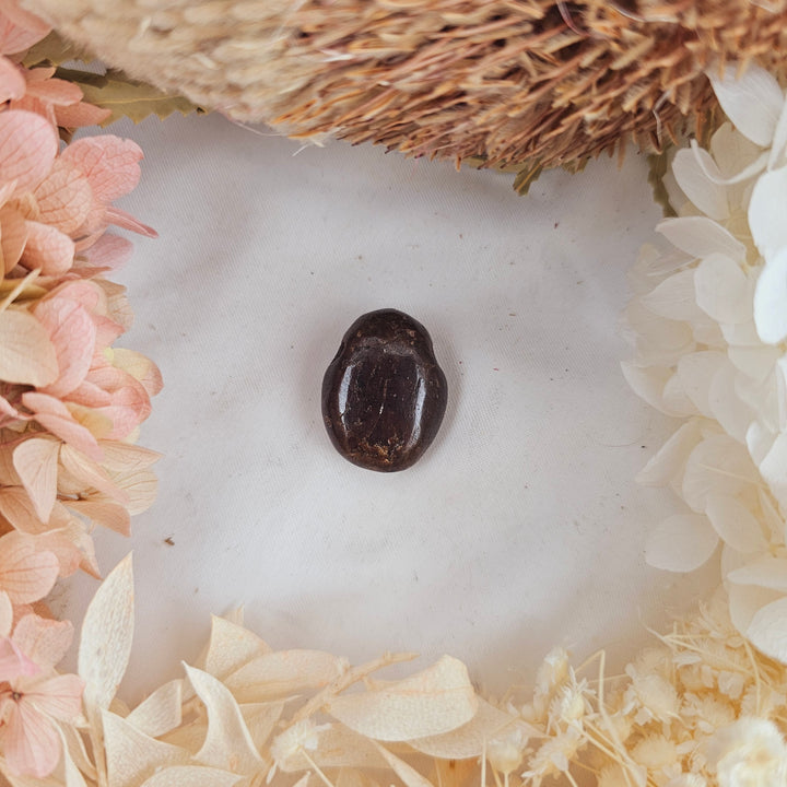 Garnet Tumbled Pendant