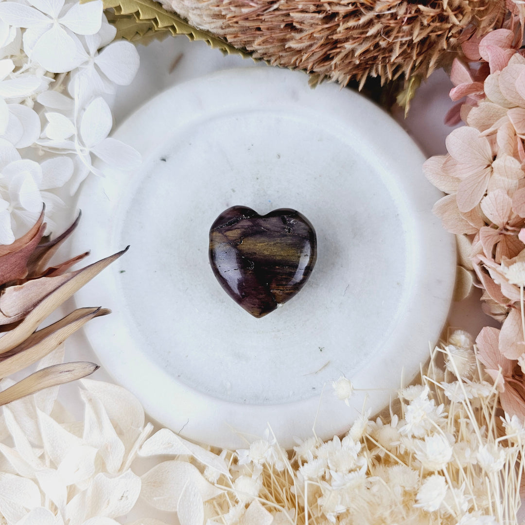 Mookaite Jasper Heart Pendant