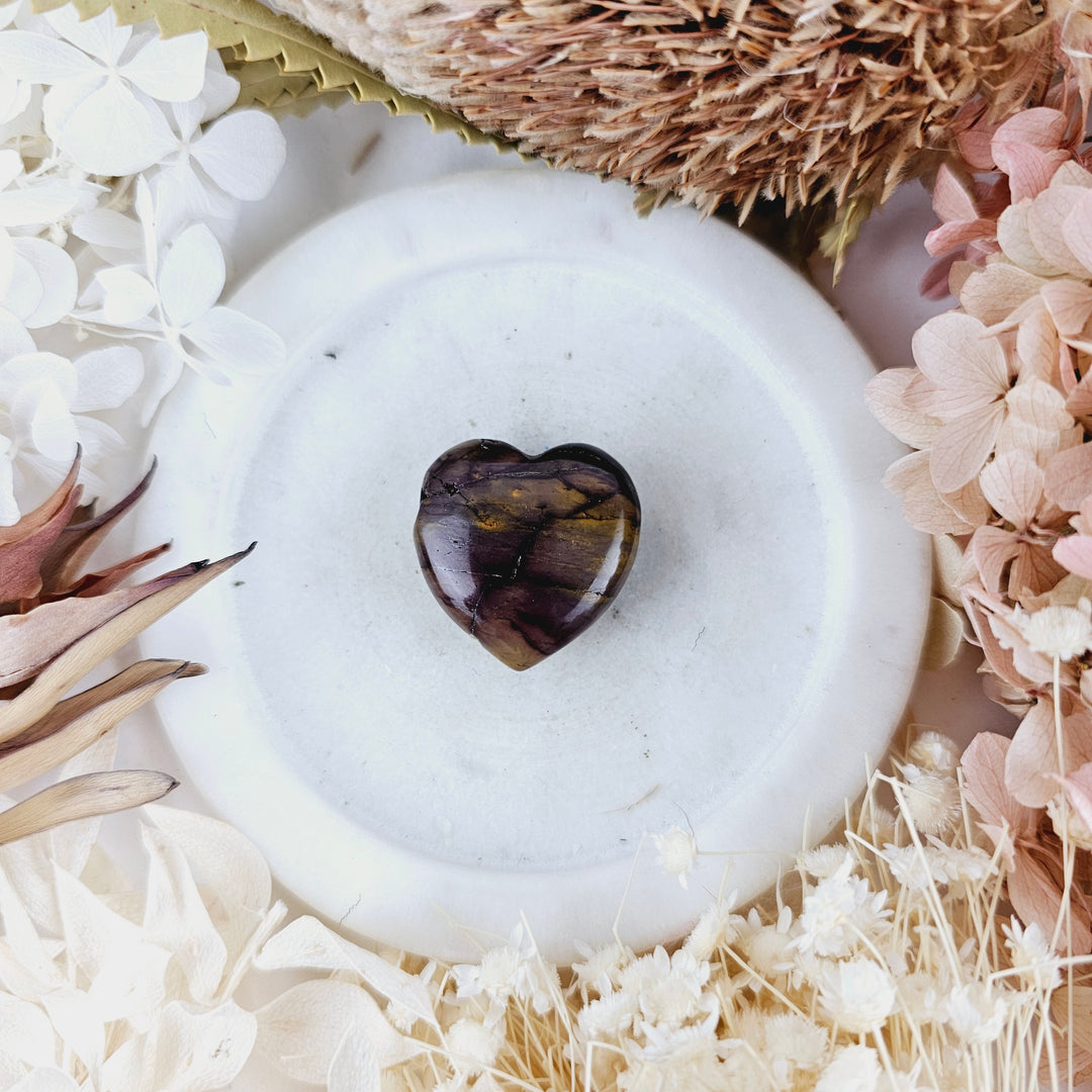 Mookaite Jasper Heart Pendant