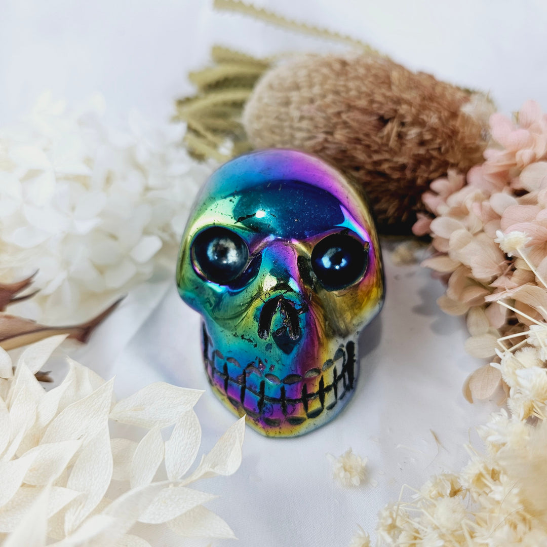 Rainbow Aura Skull