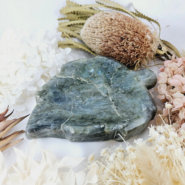 Labradorite Leaf Dish