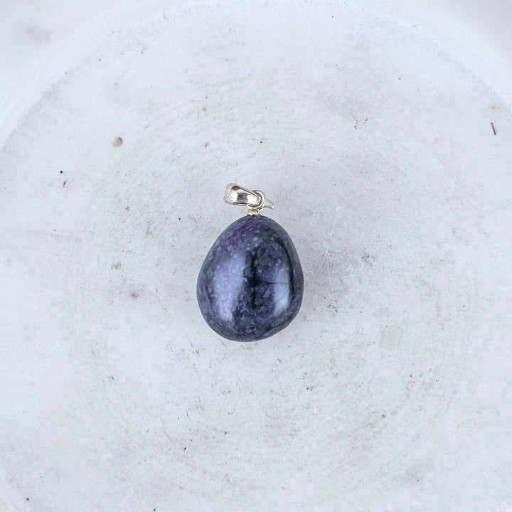 Sugilite Tumbled Pendant