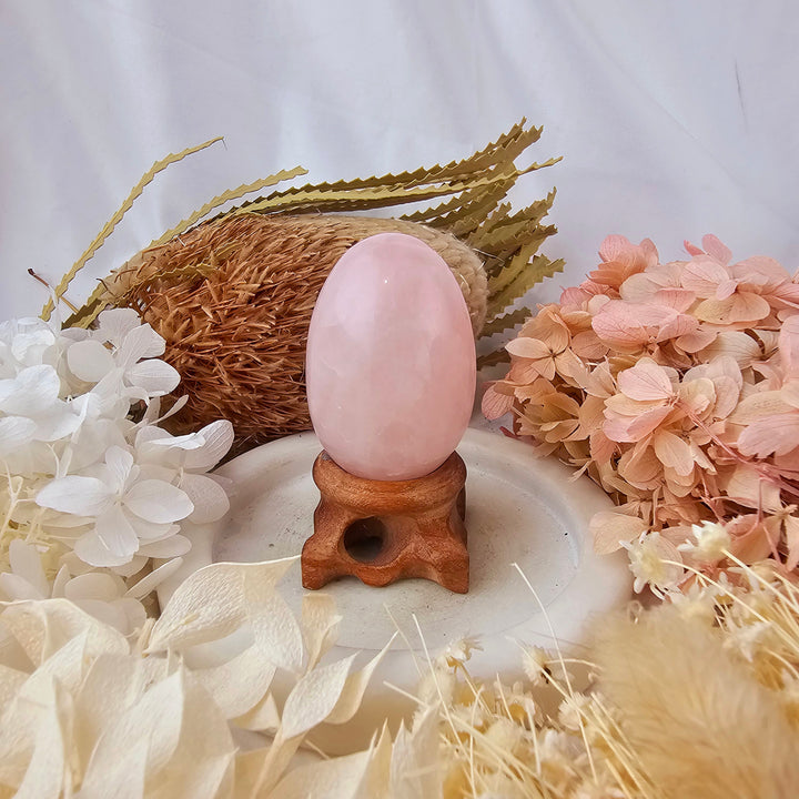 Rose Quartz Egg