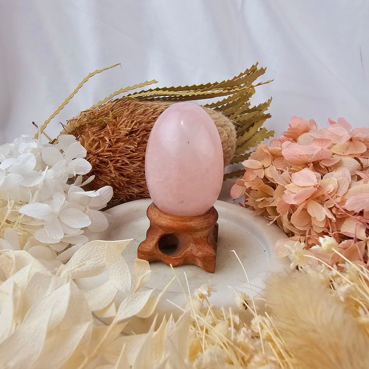 Rose Quartz Egg