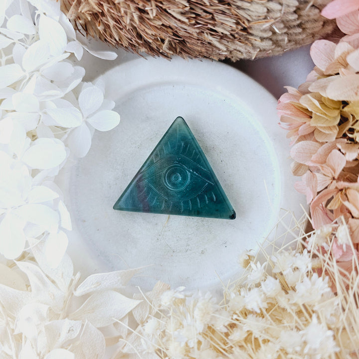 Rainbow Fluorite Eye