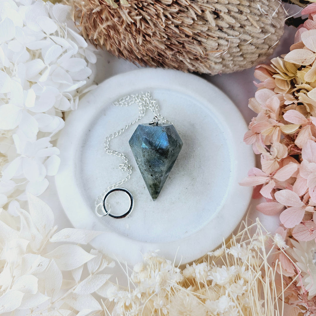 Labradorite Pendulum