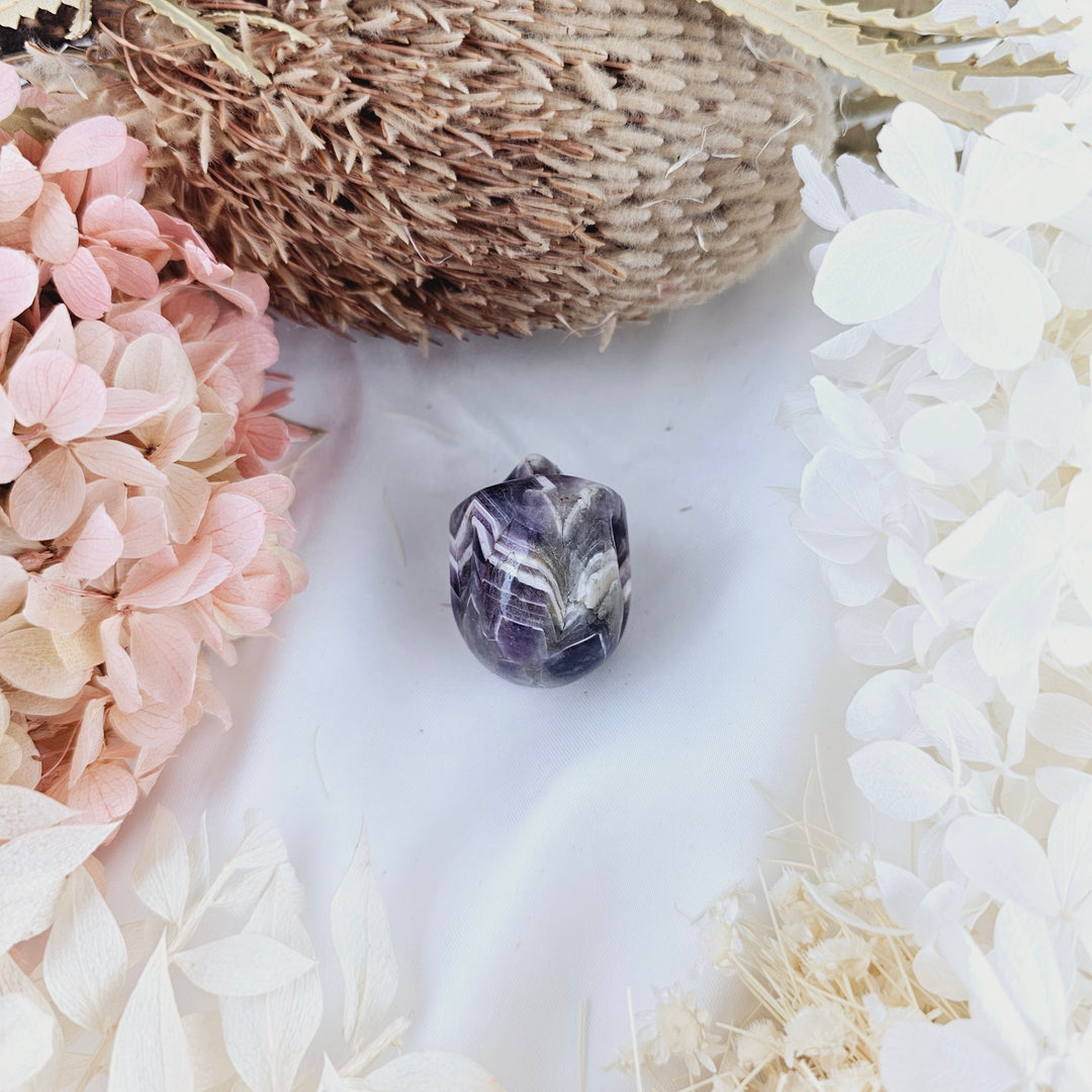 Amethyst Skull