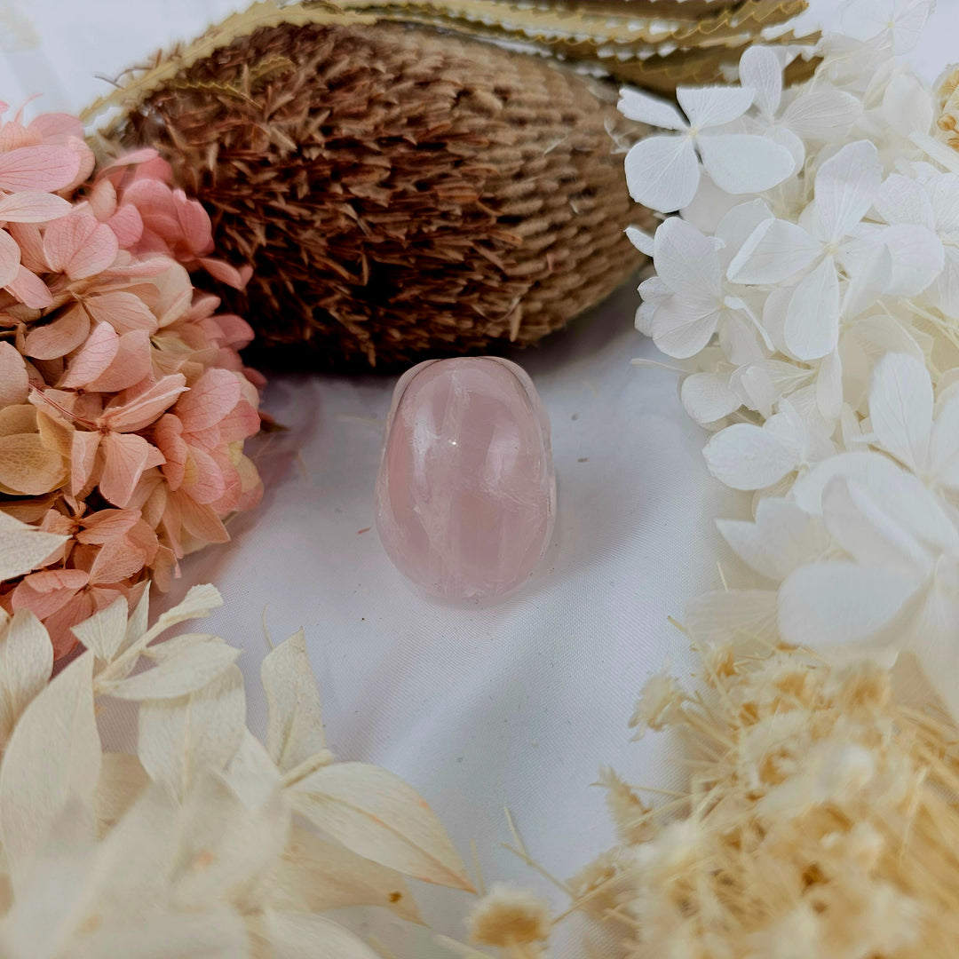 Rose Quartz Skull