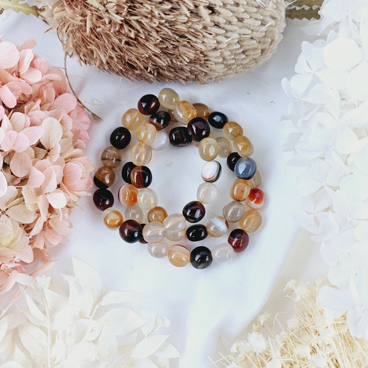 Carnelian Bracelet - Tumbled #3