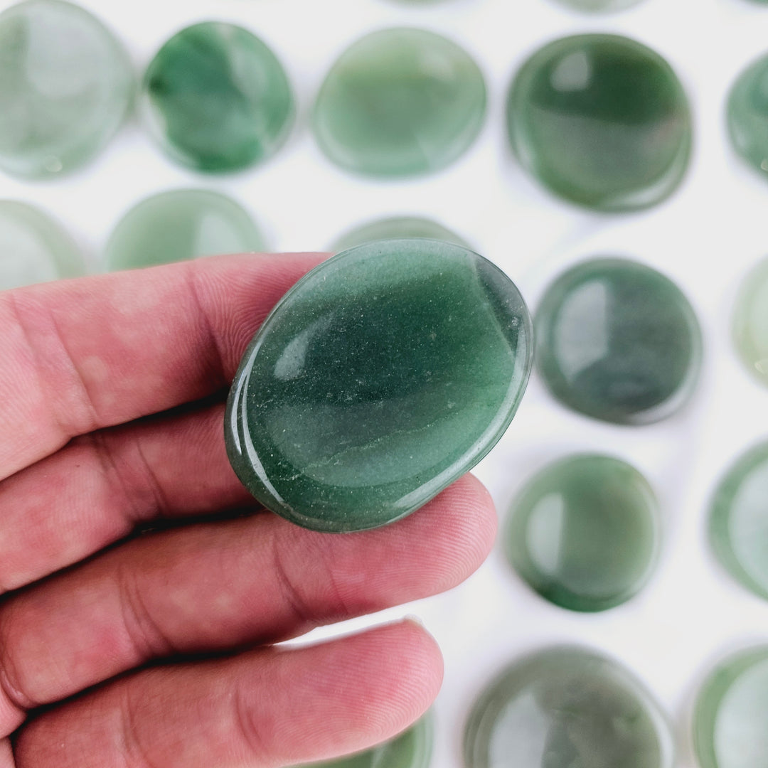 Green Aventurine Worry Stone #2