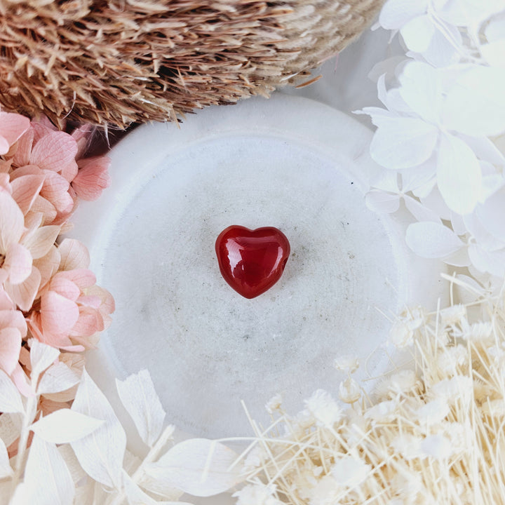 Carnelian Heart Pendant