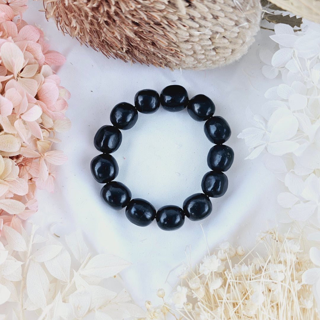 Shungite Bracelet - Tumbled #5