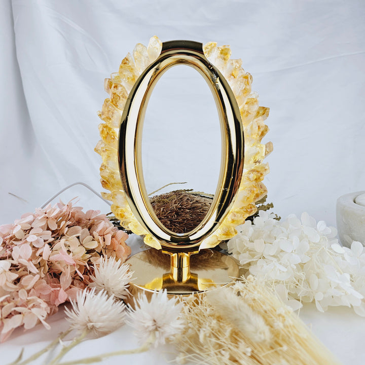 Citrine Aphrodite Lamp