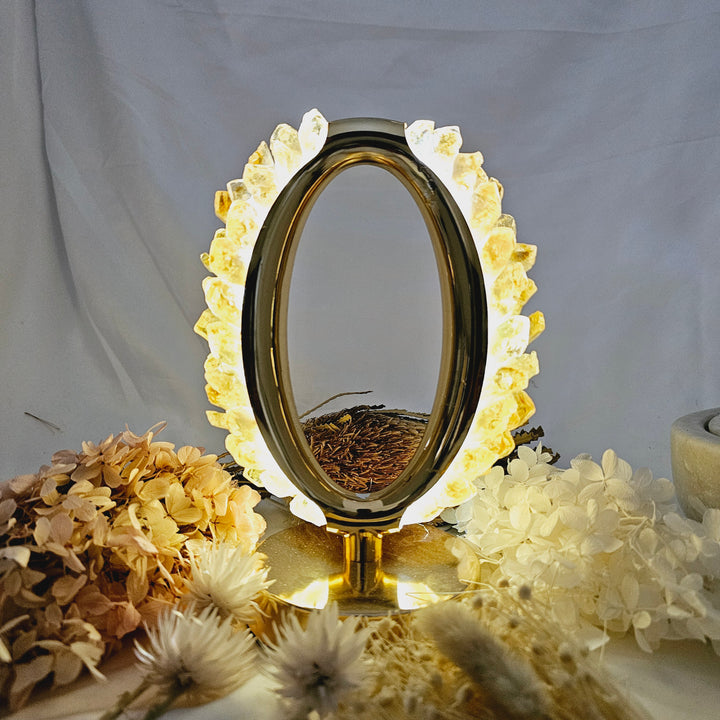 Citrine Aphrodite Lamp