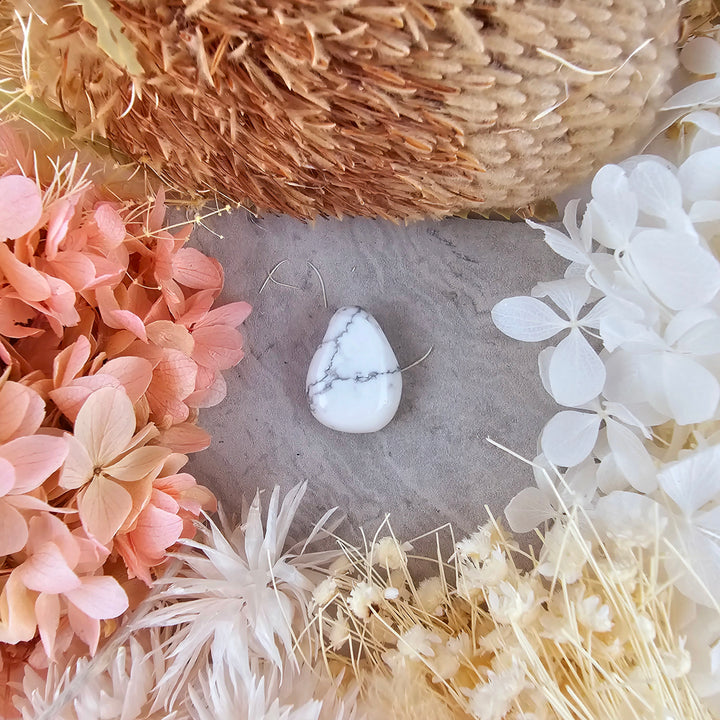 Howlite Tumbled Pendant