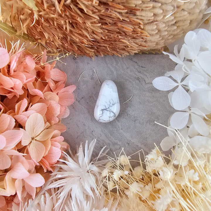 Howlite Tumbled Pendant