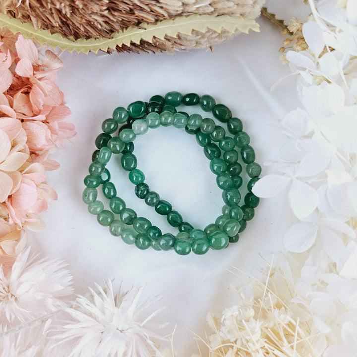 Green Aventurine Bracelet - Tumbled