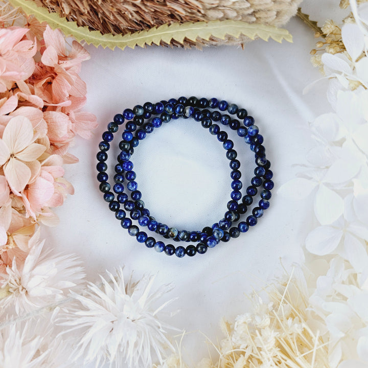 Lapis Lazuli Bracelet - 4mm