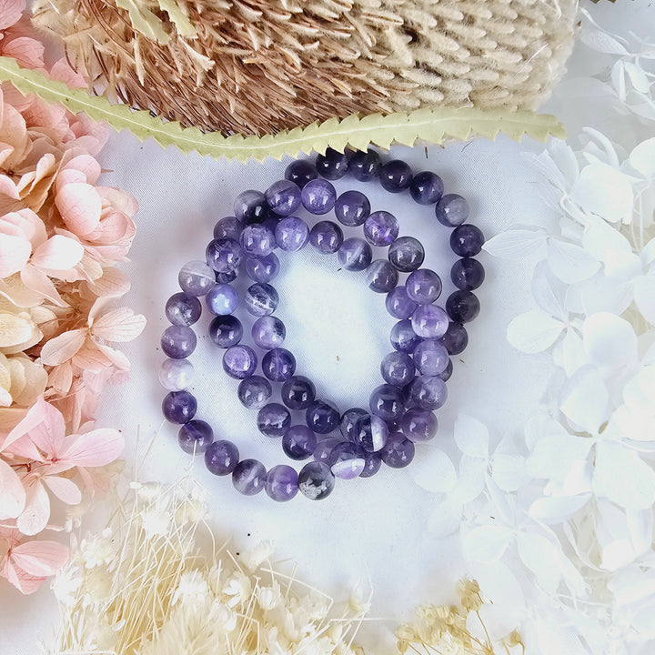 Amethyst Bracelet - 8mm #1