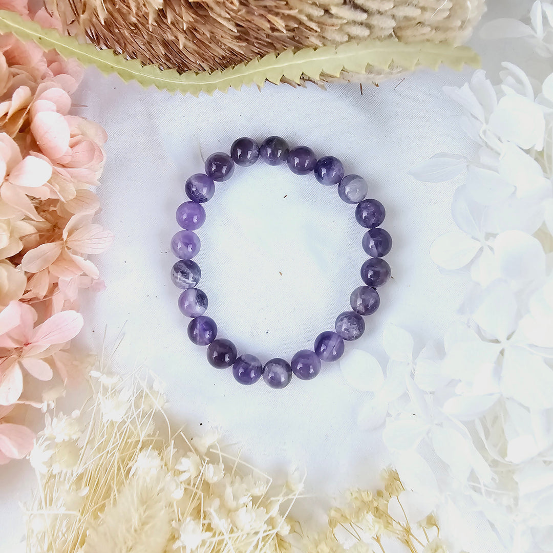 Amethyst Bracelet - 8mm #1