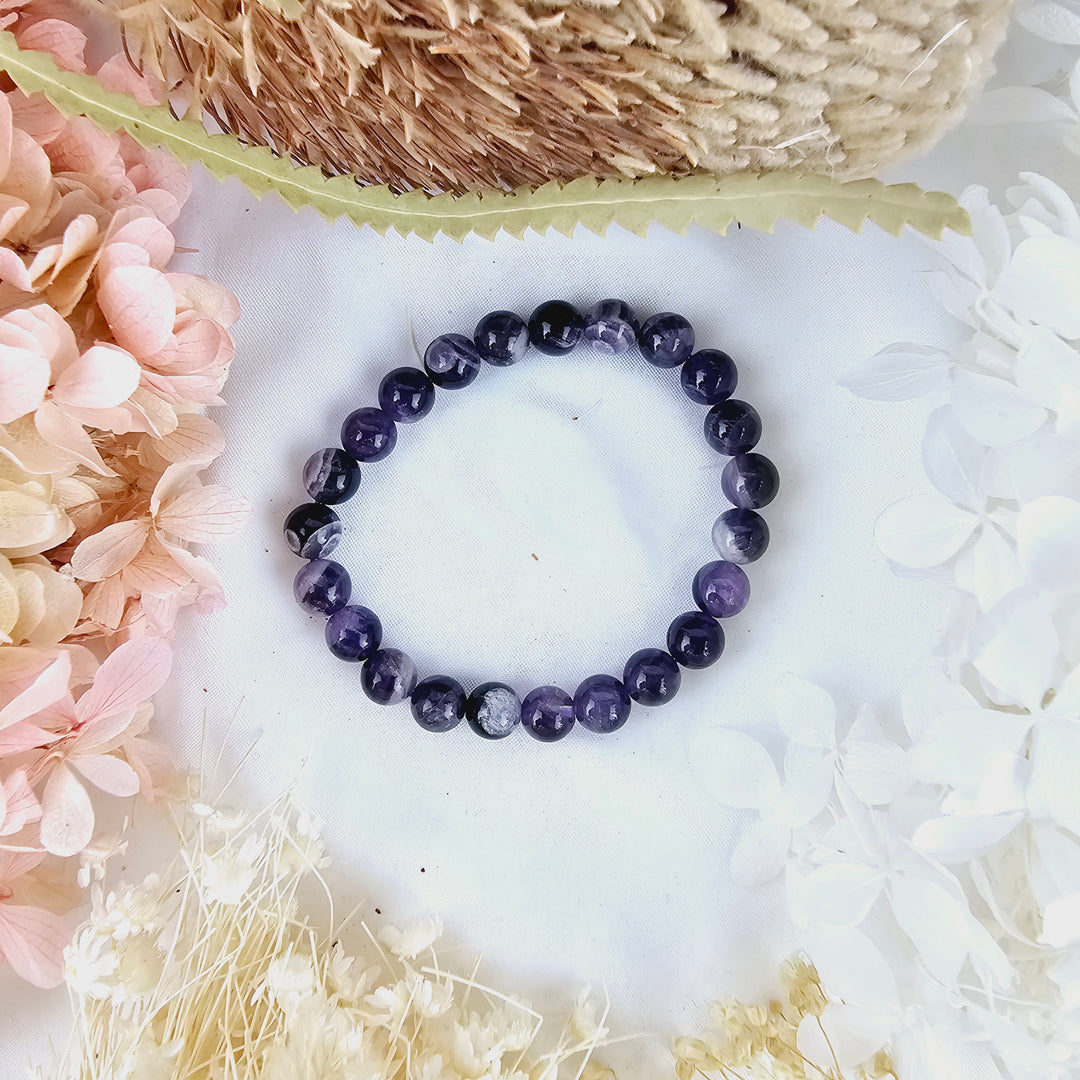 Amethyst Bracelet - 8mm #2