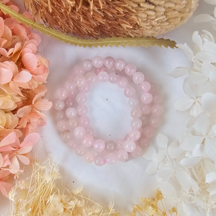 Rose Quartz Bracelet - 8mm