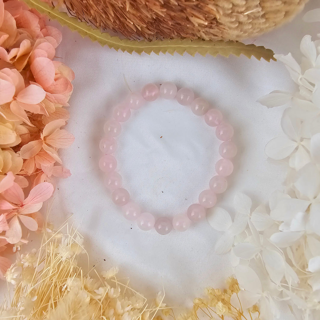 Rose Quartz Bracelet - 8mm