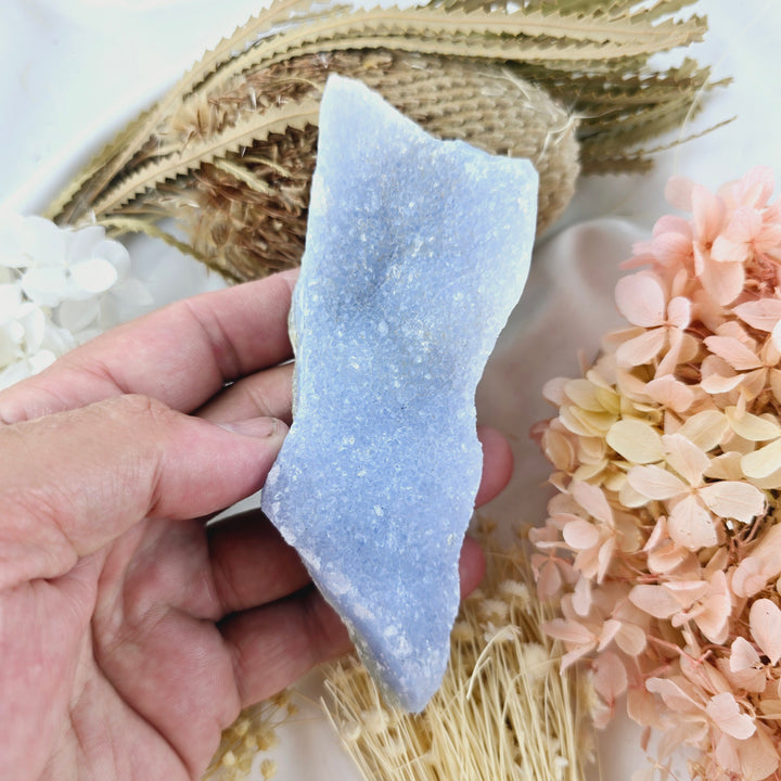 Blue Lace Agate Cluster
