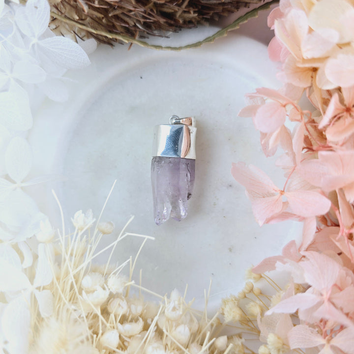 Vera Cruz Amethyst Silver Pendant