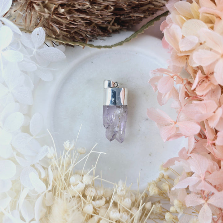 Vera Cruz Amethyst Silver Pendant