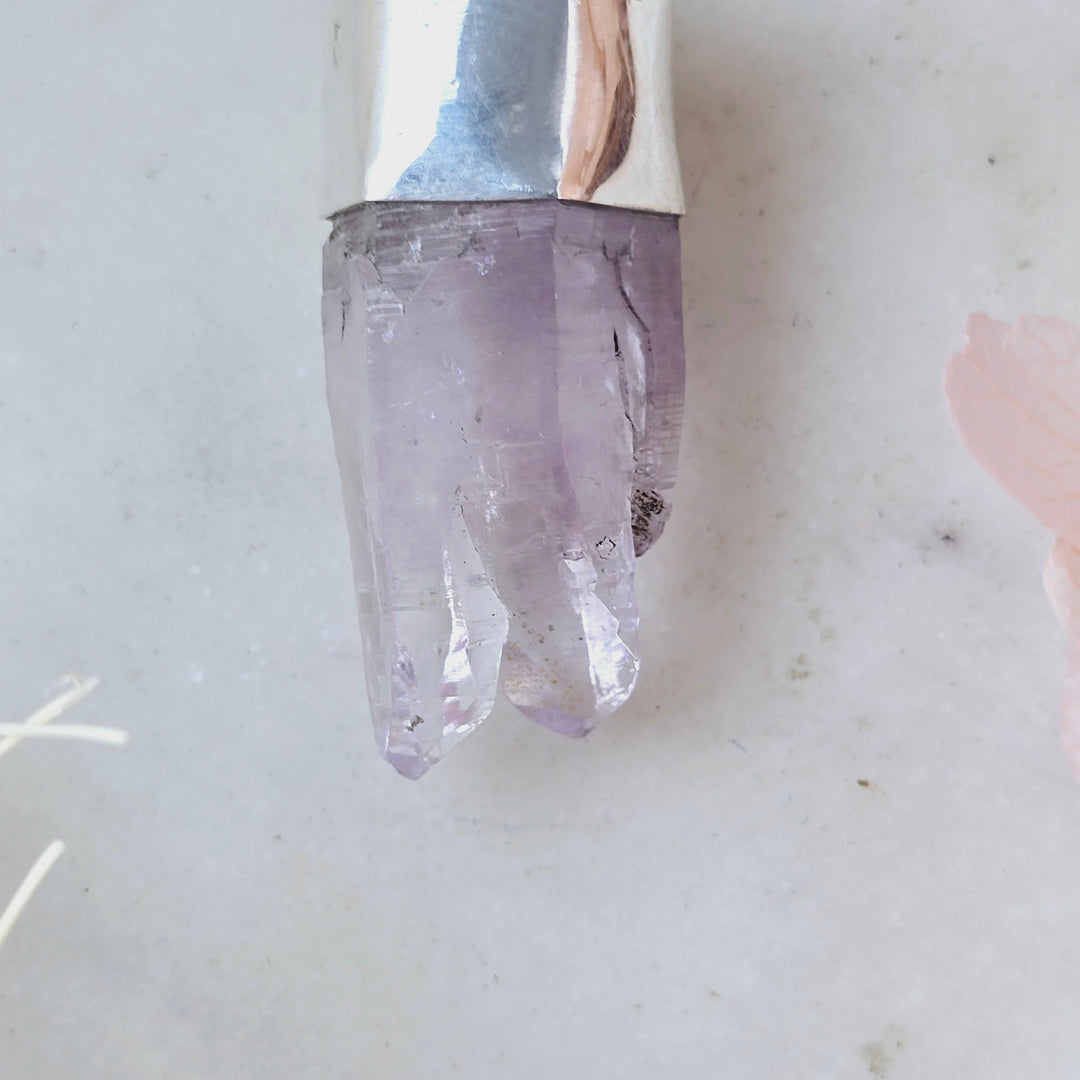 Vera Cruz Amethyst Silver Pendant
