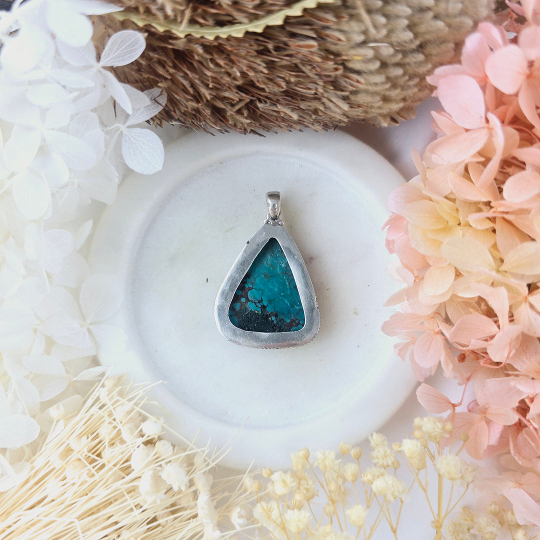 Turquoise Silver Necklace