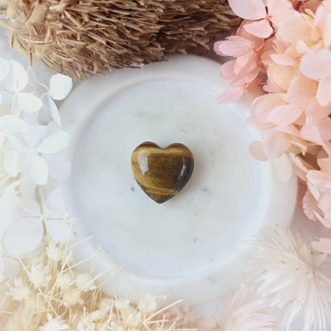 Tigers Eye Heart