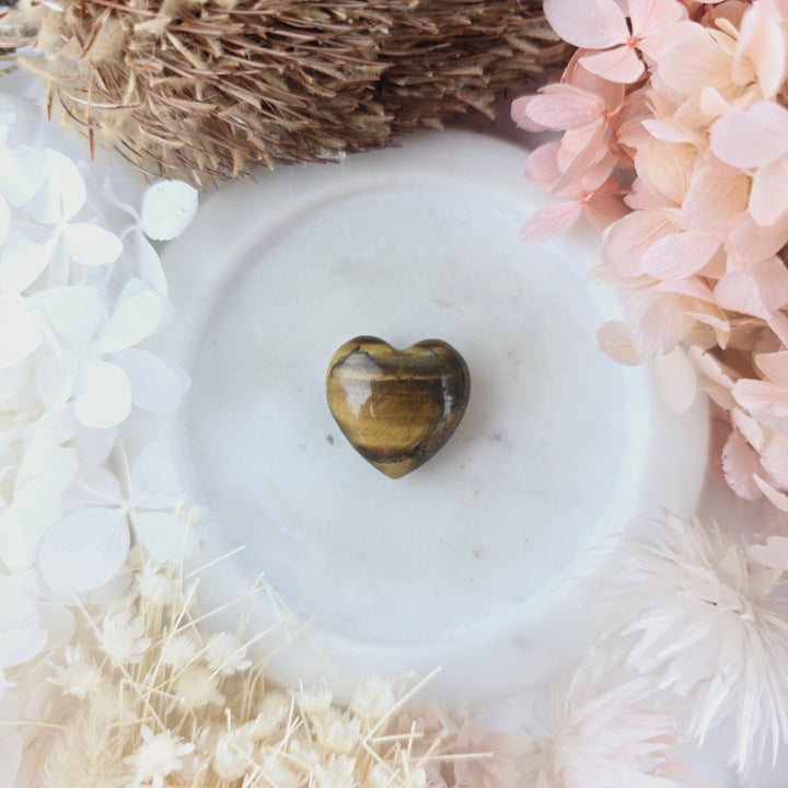 Tigers Eye Heart