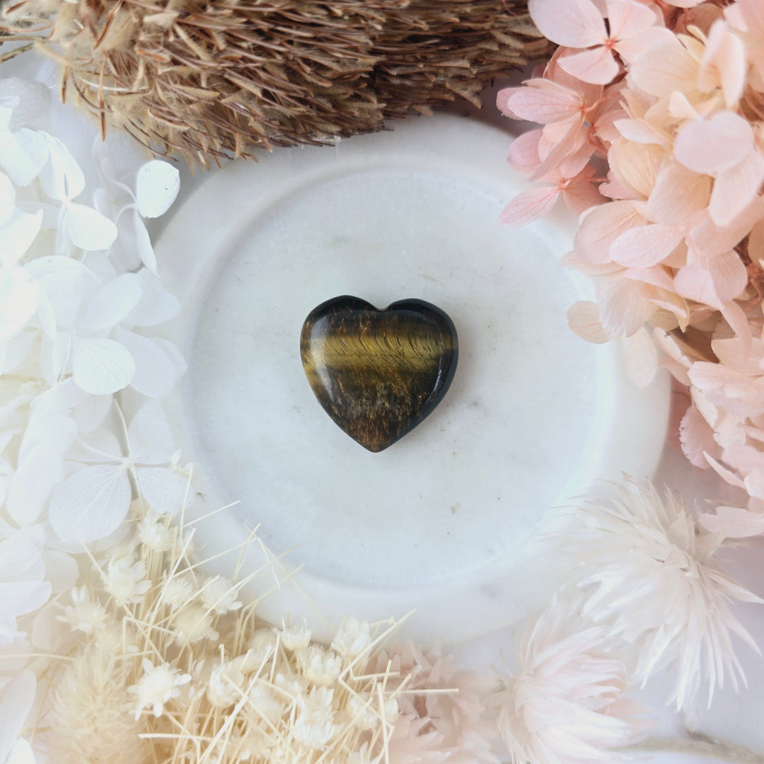 Tigers Eye Heart
