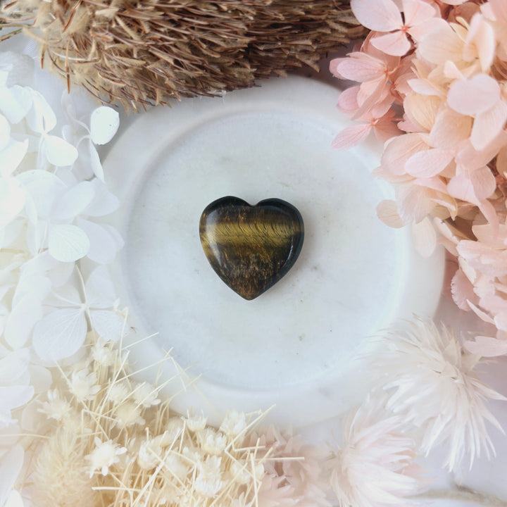 Tigers Eye Heart